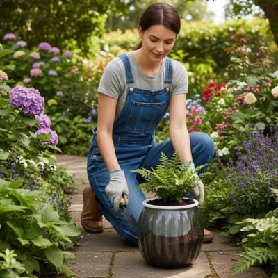 Pot de fleurs intérieur 