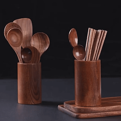 pot ustensiles cuisine minimaliste animation