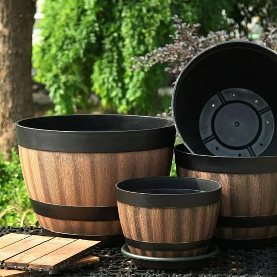 Pots de fleurs 