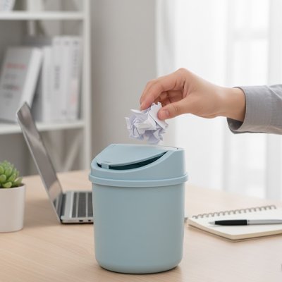 Poubelle de bureau