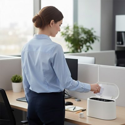Poubelle de bureau 