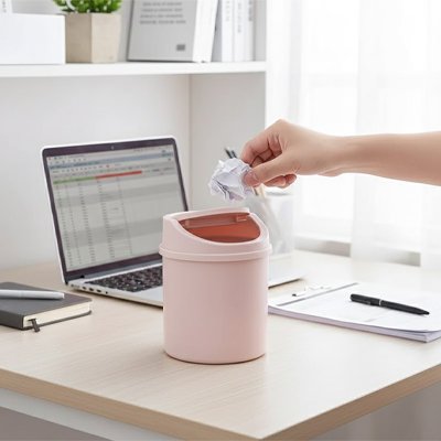 Poubelle de bureau