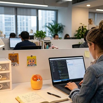 Poubelle de bureau