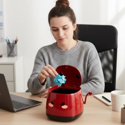 Poubelle de bureau 