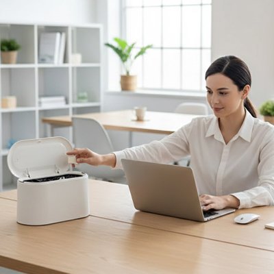Poubelle de bureau 