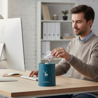 Poubelle de bureau 