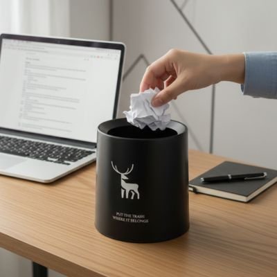 Poubelle de bureau 