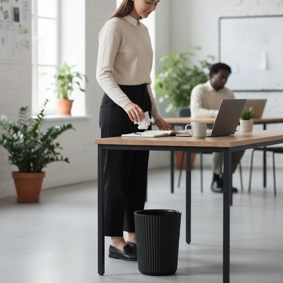 Poubelle de bureau