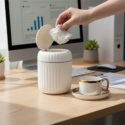 Poubelle de bureau