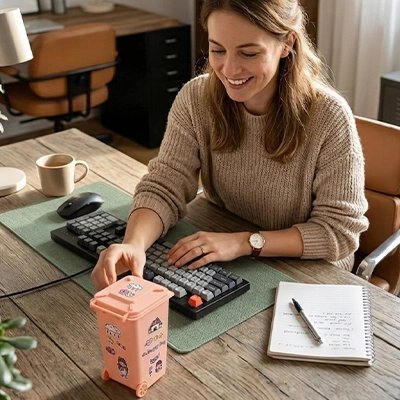 Poubelle de bureau