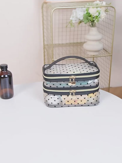 Trousse de Toilette | Femme Élégante Multipoches Voyage