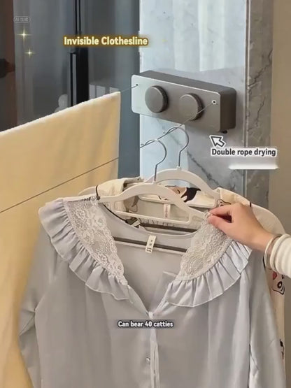 Corde à linge | Gain de Place Rétractable