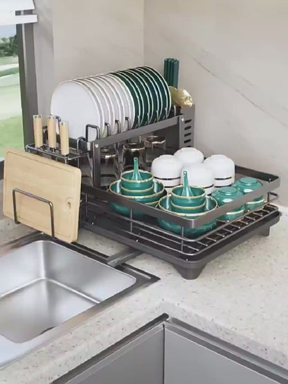 Egouttoir Vaisselle | Extensible Acier Inoxydable