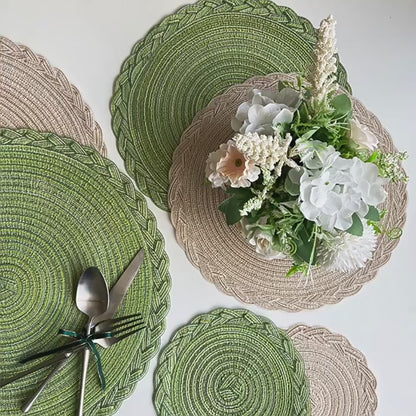 Set de table rond | Élégance