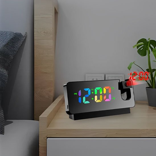 Radio reveil projecteur 