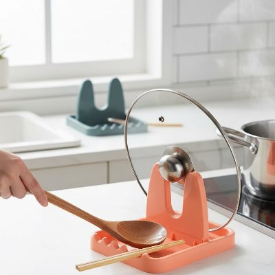 Repose cuillère | Propre Pratique Plan Travail - Minimaliste Lab
