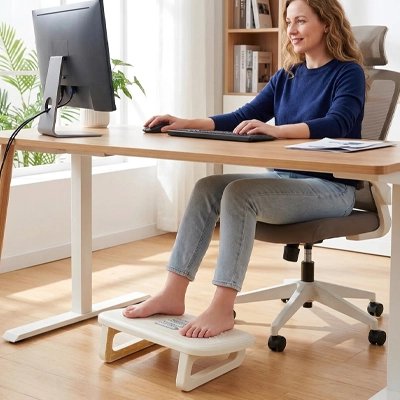 Repose pieds bureau