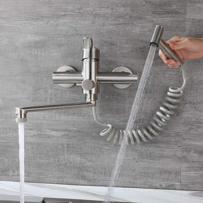 robinet de cuisine avec douchette
