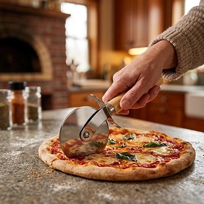 Roulette à pizza