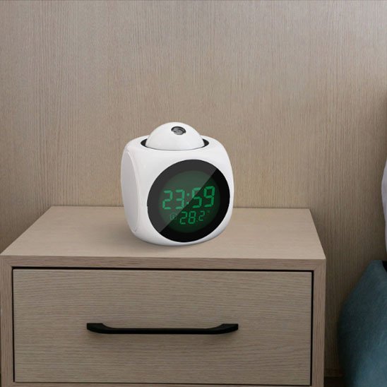 Réveil à projection 