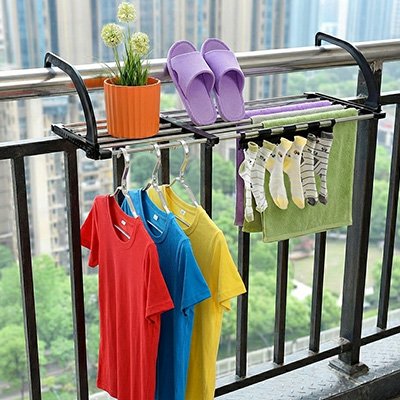 séchoir à linge pliable et compact buanderie MinimalisteLab