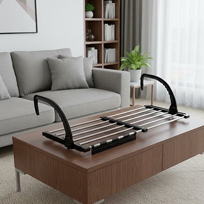 séchoir à linge pliable et compact buanderie MinimalisteLab