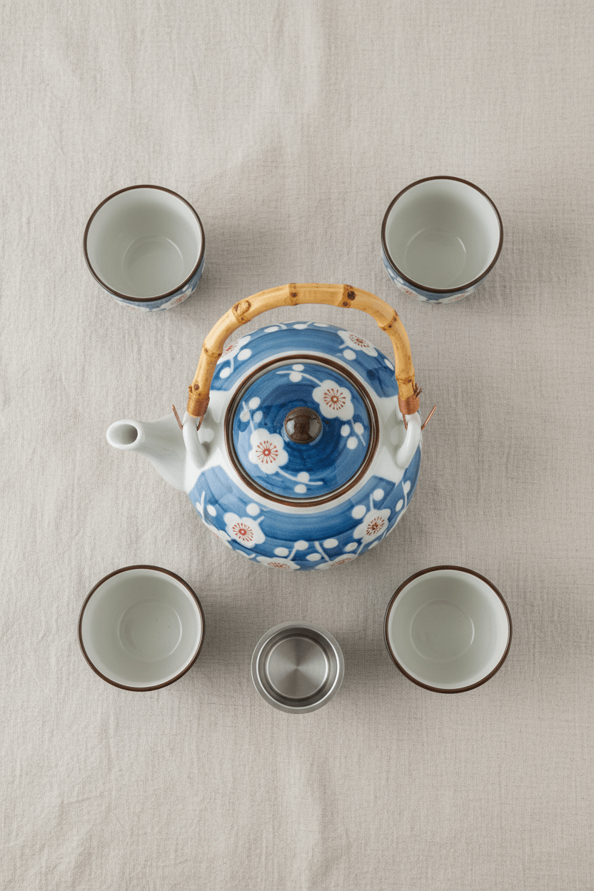 Service de Thé | Porcelaine Chinoise - Minimaliste Lab