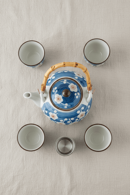 Service de Thé | Porcelaine Chinoise - Minimaliste Lab