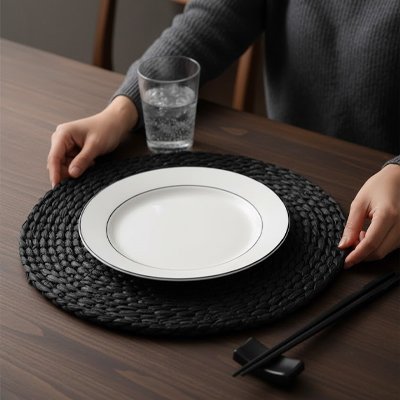 Set de table rond