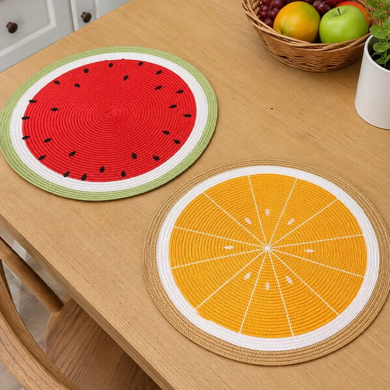 Set de table rond