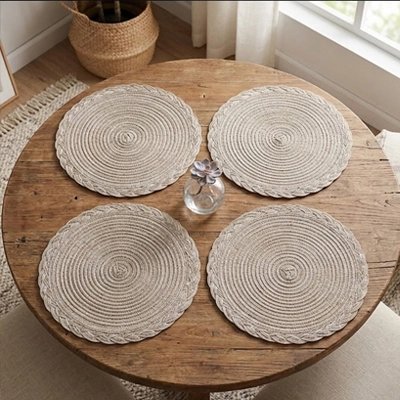 Set de table rond