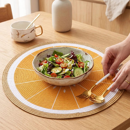 Set de table rond