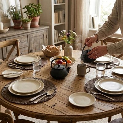 Set de table rond
