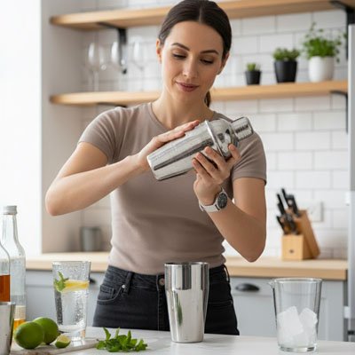 Shaker cocktail 