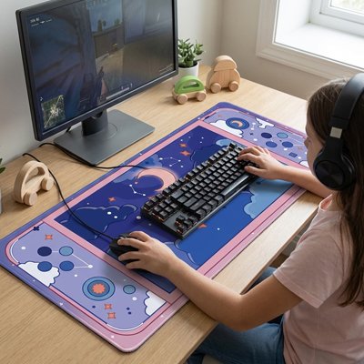 Sous main bureau enfant 