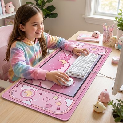 Sous main bureau enfant 