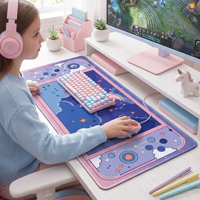 Sous main bureau enfant 