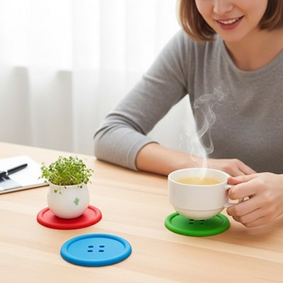 Dessous de verre | Élégants Absorbants Cuisine - Minimaliste Lab