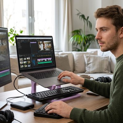 support pc portable