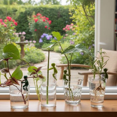 Support plante intérieur 