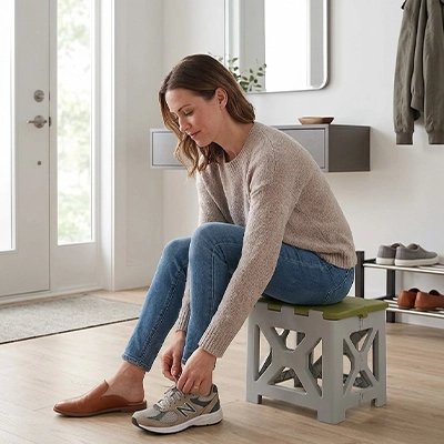 Tabouret pliable​