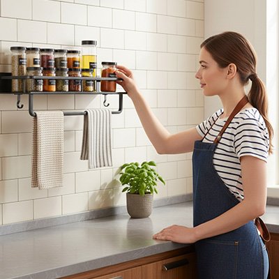 Étagère à épices 