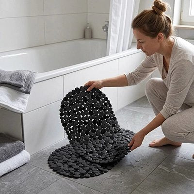 Tapis antidérapant salle de bain