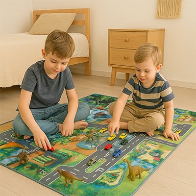 Tapis circuit voiture