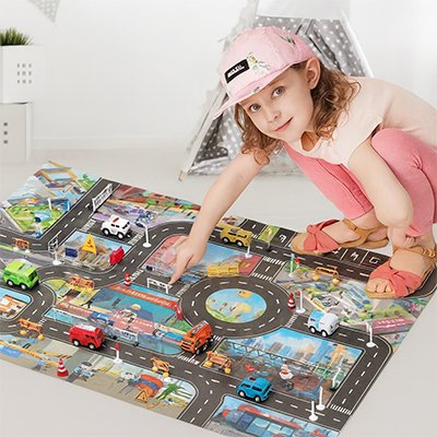Tapis circuit voiture