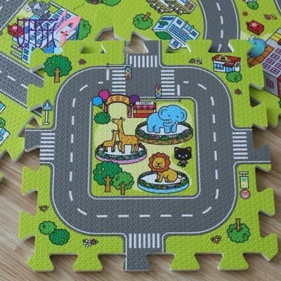 Tapis circuit voiture