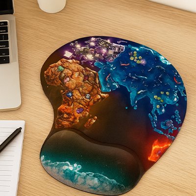 Tapis de souris ergonomique 