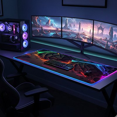 Tapis de souris gamer 