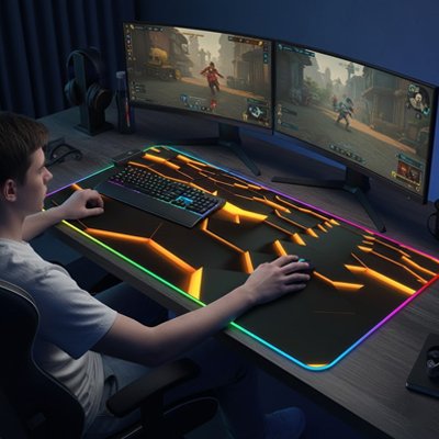 Tapis de souris gamer 
