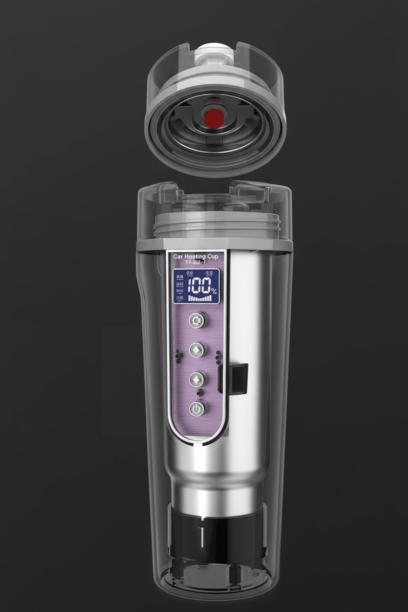 Mug isotherme | Électrique Voiture 12V - Minimaliste Lab
